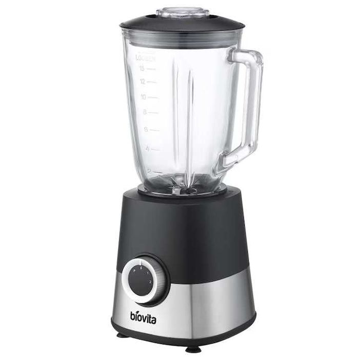 Blender Biovita ECO-BLEND, 800W, Vas Sticla 1.5L, Lame Inox, 2 Viteze cu Puls