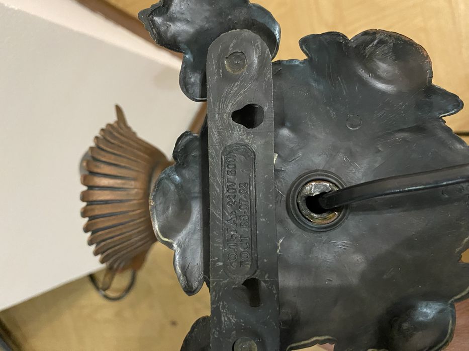 Светильник бра винтажный времен СССР