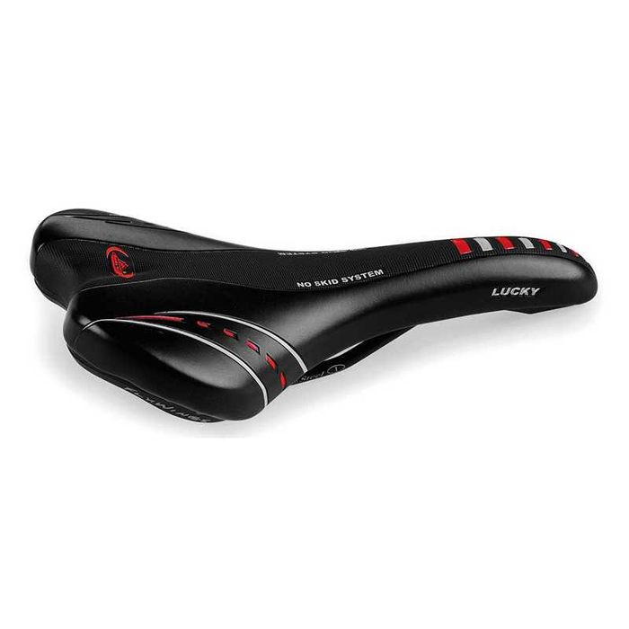 Седалка за велосипед Selle Monte Grappa Lucky, Черна, Made in ITALY