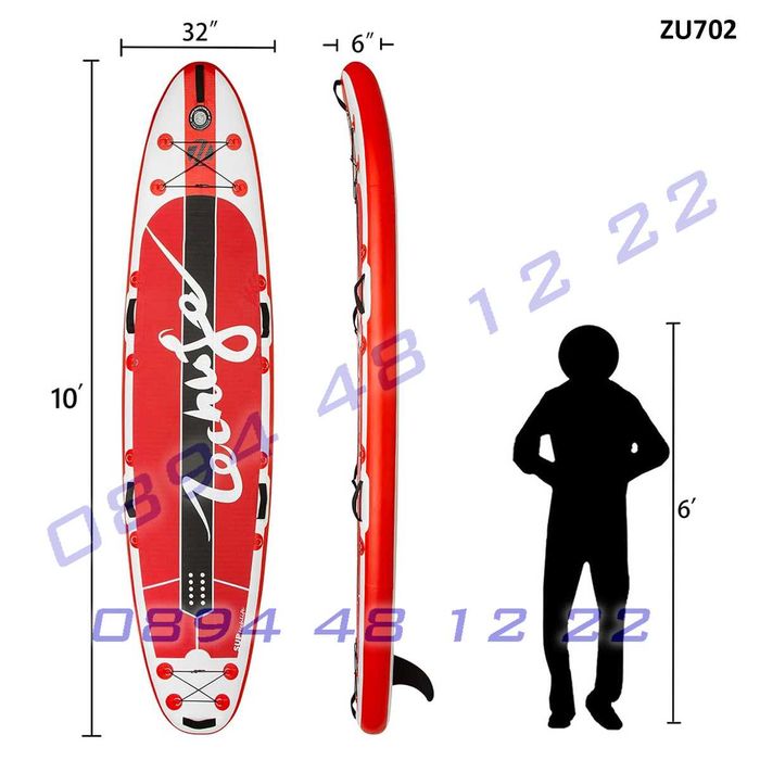 Надуваема дъска сърф SUB борд плуване гребло надуваема съб падъл paddl
