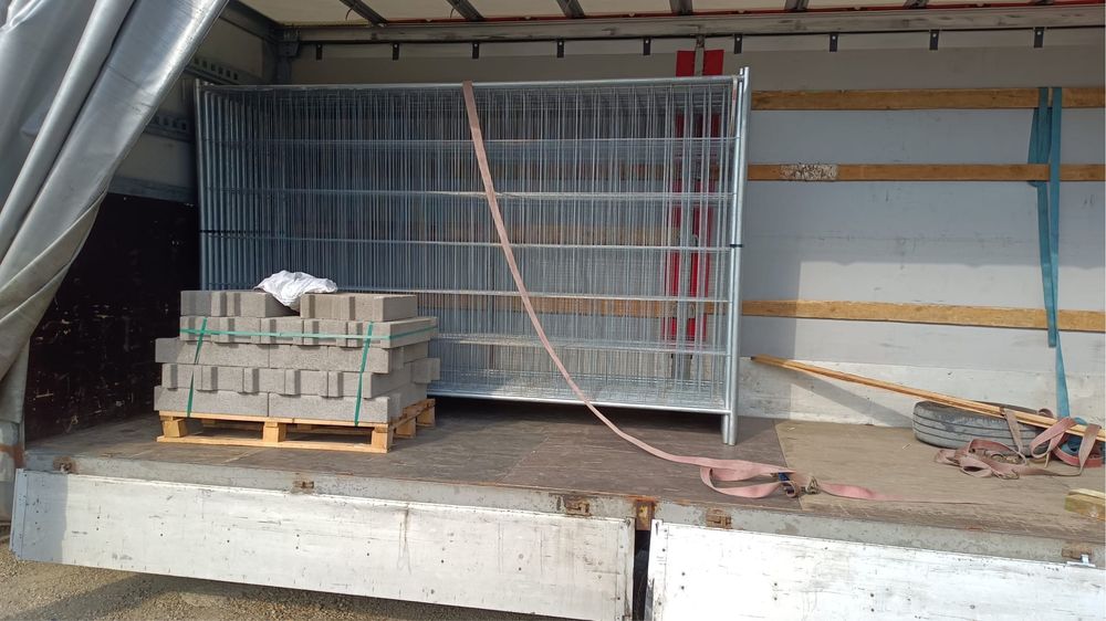 Gard mobil provizoriu imprejmuire santier sau evenimente, bariere