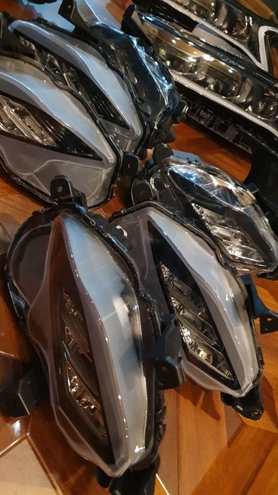 Kia k5 фары, противотуманки, Андроид