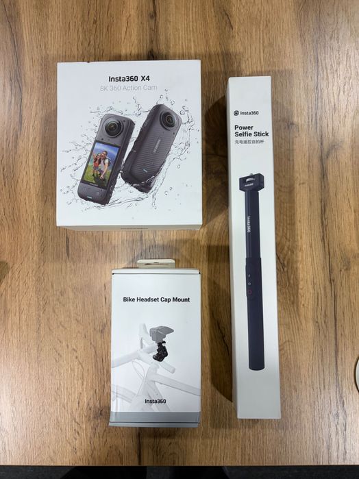Комплект insta 360 x4 как новый