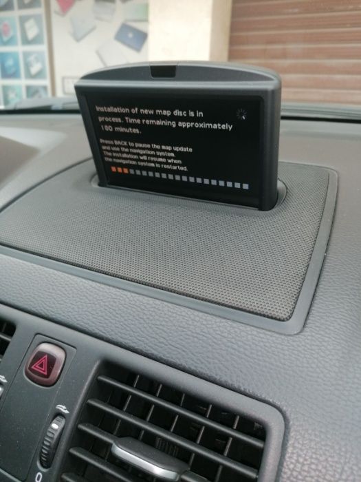 Навигационен диск Volvo RTI Europe MMM2 4xDVD  Navigation Maps