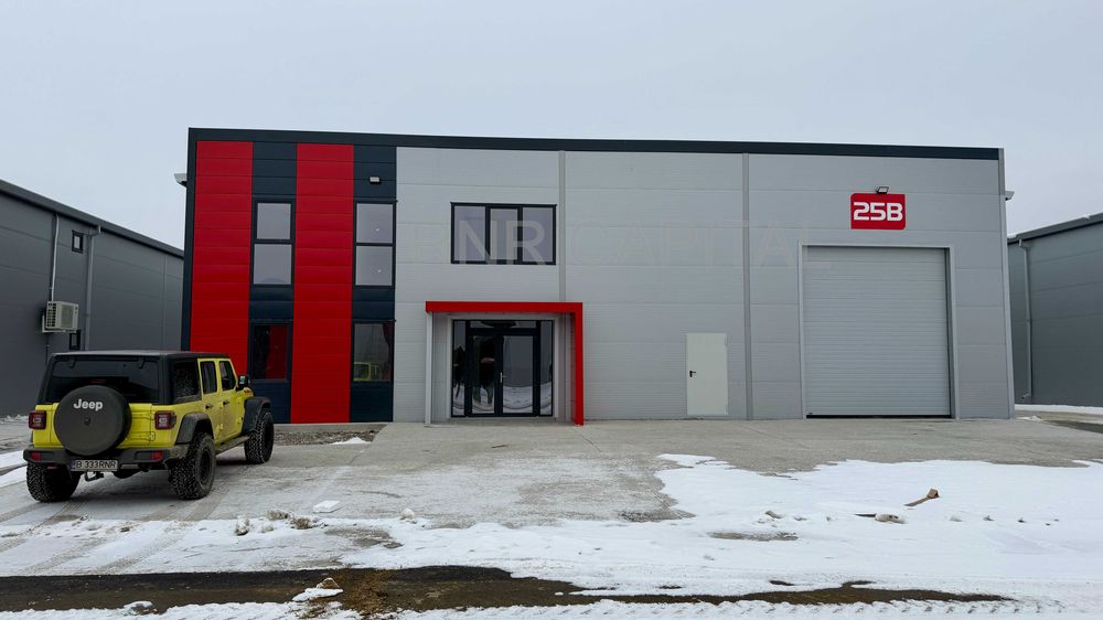 Hala 600 mp - TBM Park Chiajna - curte 460mp - TIR - scutit TVA