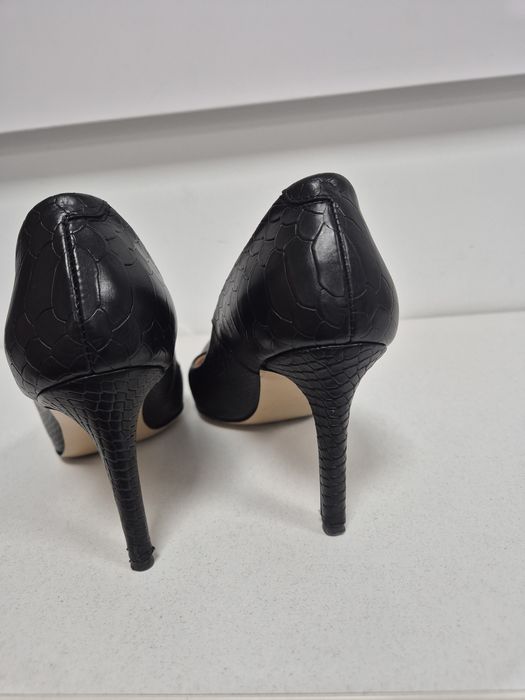 Дамски официални обувки естествена кожа