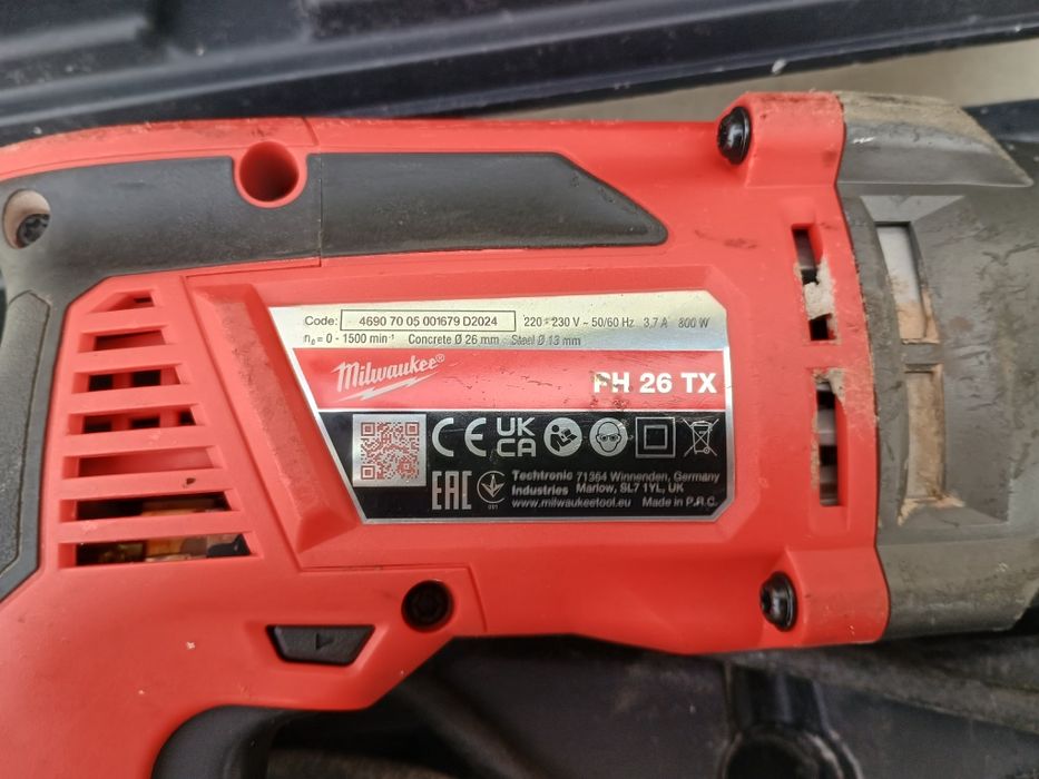 Rotopercutor milwaukee ph 26 tx an 2024 la cutie