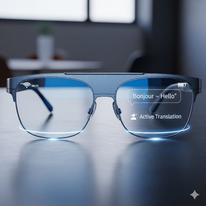 Ochelari smart cu AI translate