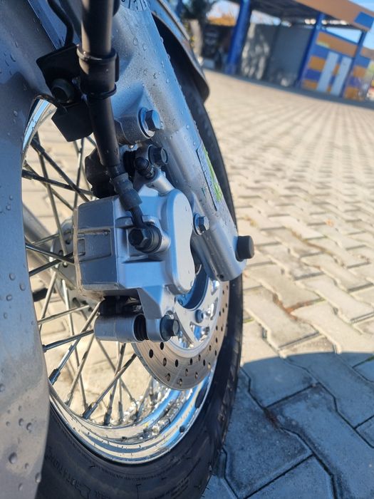 Yamaha Dragstar 650-permis A2-ITP 2027 noiembrie ..cauciucuri Metzeler