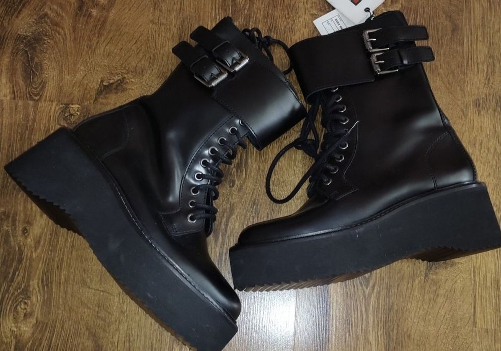 Ghete piele -ZARA-dama-mas 39