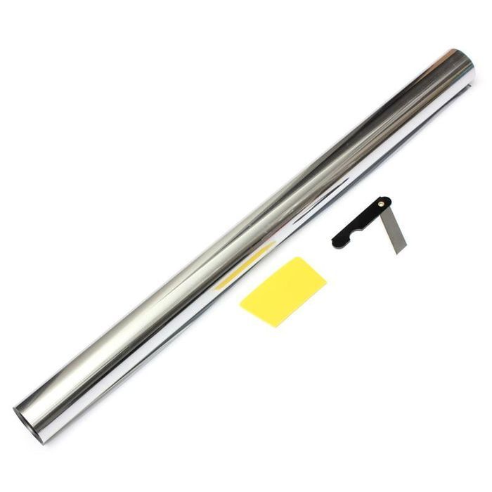 Folie geamuri auto ARGINTIE (SILVER) 3mx0.5m