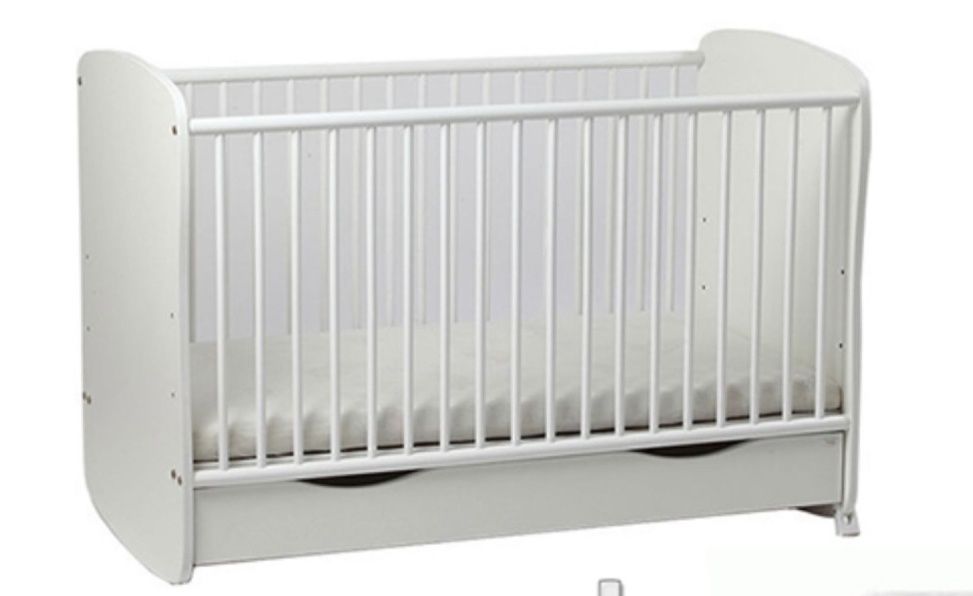 Patut din lemn bebe 120x60 cu 3 niveluri
