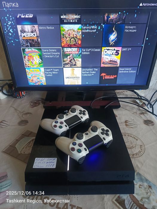Ps4 goldhen vzlom proshivka 11.50 +3 oy garantiya va istalgan oʻyinlar