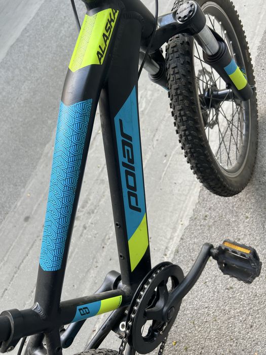 Bicicleta Copii Devron Alaska - 20 Inch, Negru-Albastru