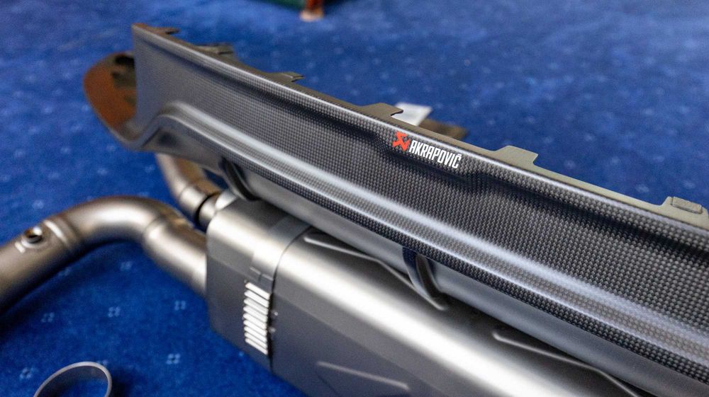 Akrapovic Porsche 911 Turbo S 991.1 Titanium Slip-On Line full exhaust