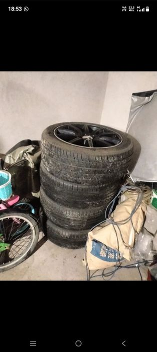 Диски с покрышками на мерседес