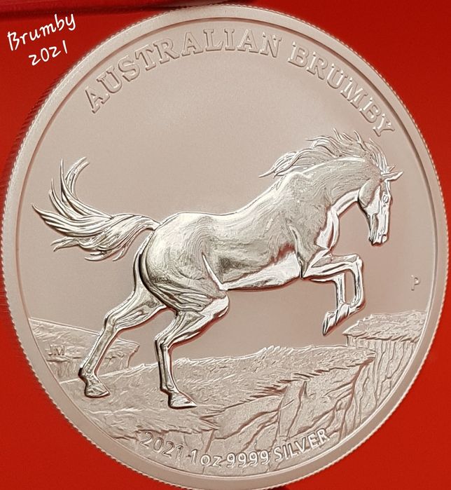 Brumby Bird of Paradise TOATA  monede argint lingou 999