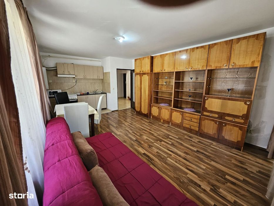 2 Camere, 1 bucatarie, Finisat, Mobilat cu CF, terasa inchisa de 10 mp