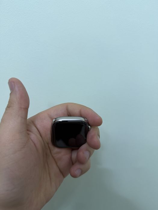 Aplle watch 10 Natural Titanium Milannese