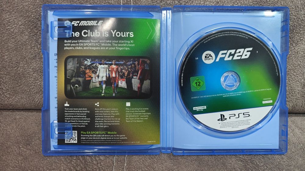 Продам диск FC26 PS5