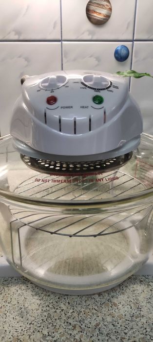 Cuptor electric combinat Esperanza Quasar 18L, 1400W, alb