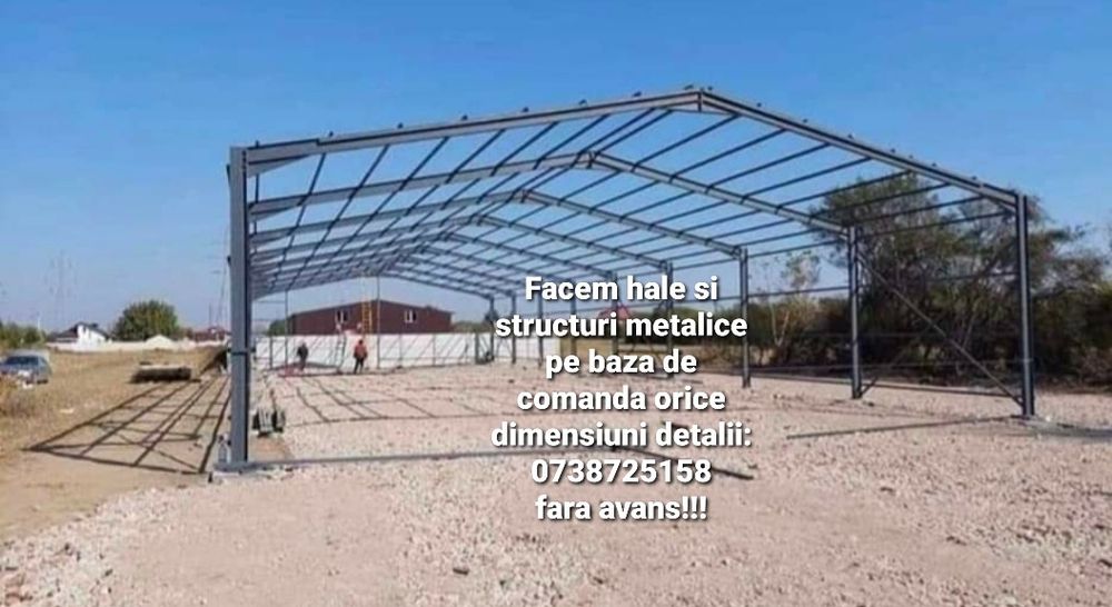 vând hala metalica