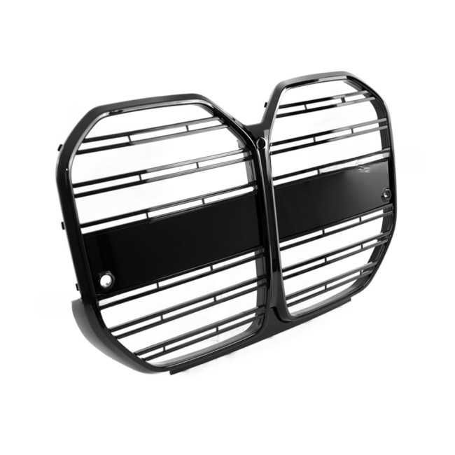Grila Dubla Grile Nari Duble M Sport BMW G26 Grand Coupe, Negru Lucios