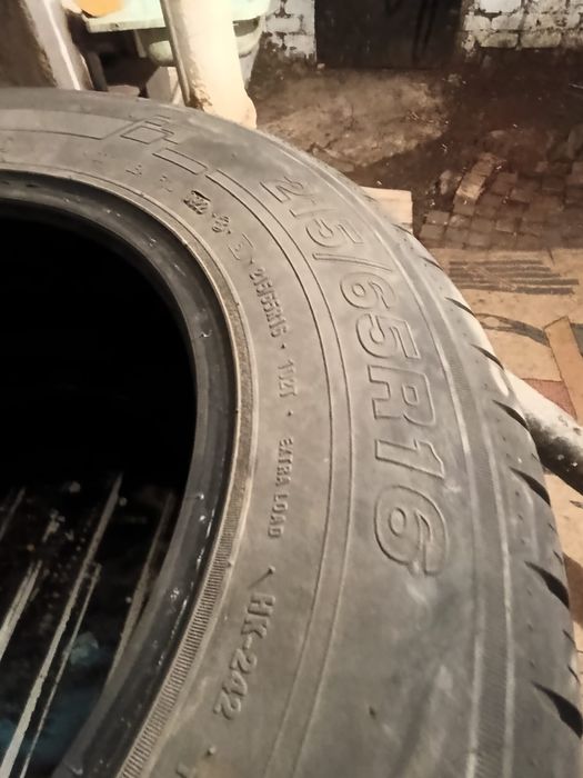 Летние шины 2 шт