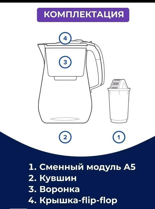 Фильтр-кувшин АКВАФОР Прованс новый