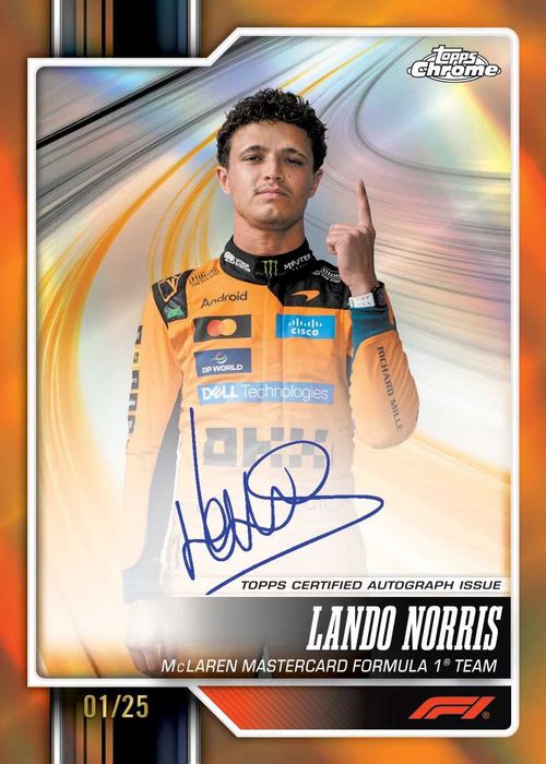 Topps Chrome Formula 1 - Mega Box