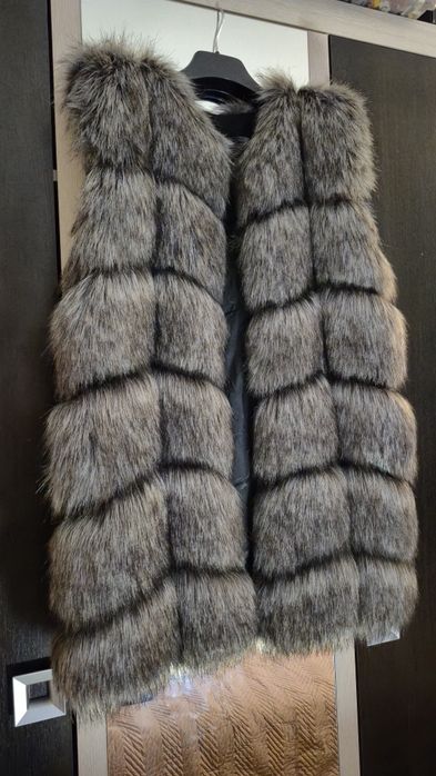 Veste Blana Artificial