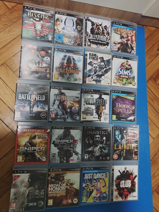L.A.  Noire Medal of Honor  Battlefield  The Sims Bioshock Sniper Sacred  The Club Killzone ps3  – 30 lei bucata