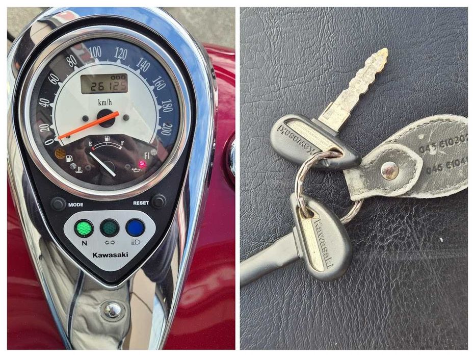 Kawasaki VN 900 26.125 km ~ Garantie ~ Rate ~