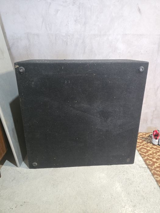 Pereche Subwooferi Profesionali Power Audio Dual 18 - 2400W RMS - P.Audio Blue Monster