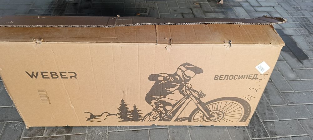 Новый детский велосипед Weber