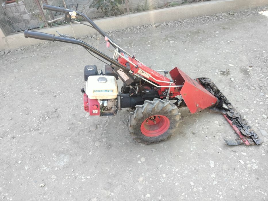 Cositori pe benzină și rotativă