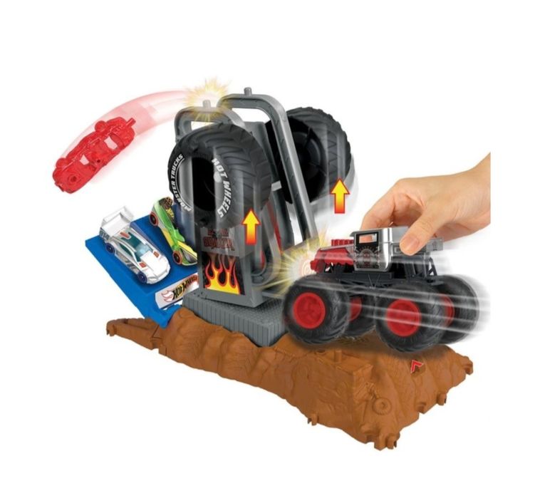 Комплект Hot Wheels Monster Trucks - Световна арена, Писта