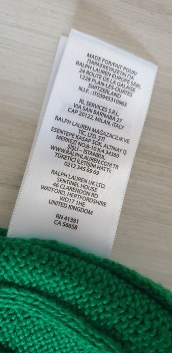 POLO Ralph Lauren Cable Cotton / Knit / L НОВО! ОРИГИНАЛ Мъжки Пуловер