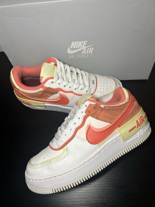 Nike Air Force 1 Shadow Orange/Coral – Originali , Mărimea 38.5