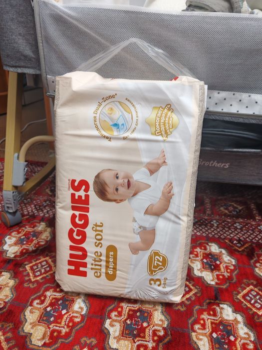 Huggies 5-9 кг, 3