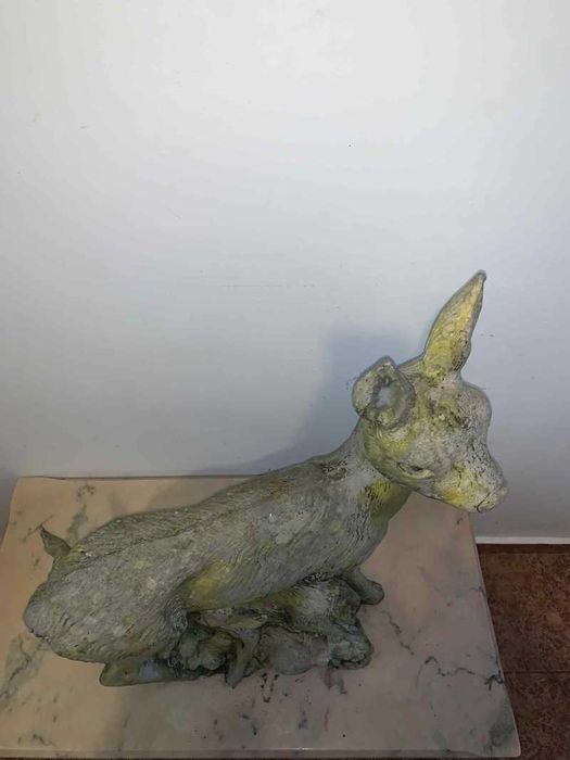 Decorațiune de gradina Caprioara cu doi puii