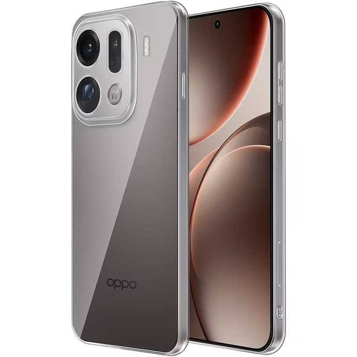 Oppo Find X9 Pro комплект прозрачен калъф и камера протектор