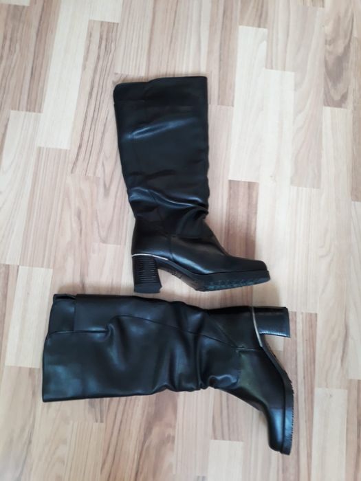 Cizme lungi piele naturală 100%