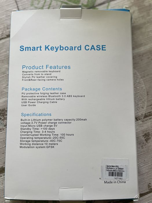 Клавиатура smart keyboard folio за iPad 11 2021/2022/air4