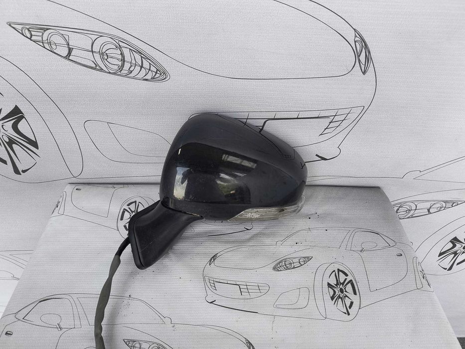 Oglindă Stânga 7 PINI Toyota Prius 2015 / 2009-2015 / Cod OEM E4022865 (5D2)