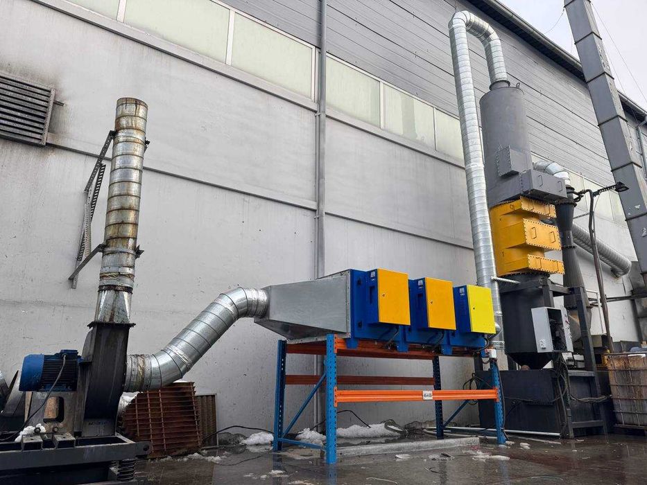 Электрофильтр промышленная очистка воздуха