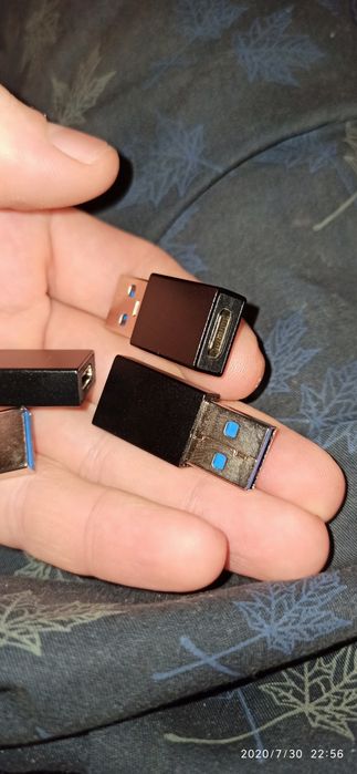 Переходник адаптер HUB USB OTG Type C юсб отг тайп С хаб тройник флешк