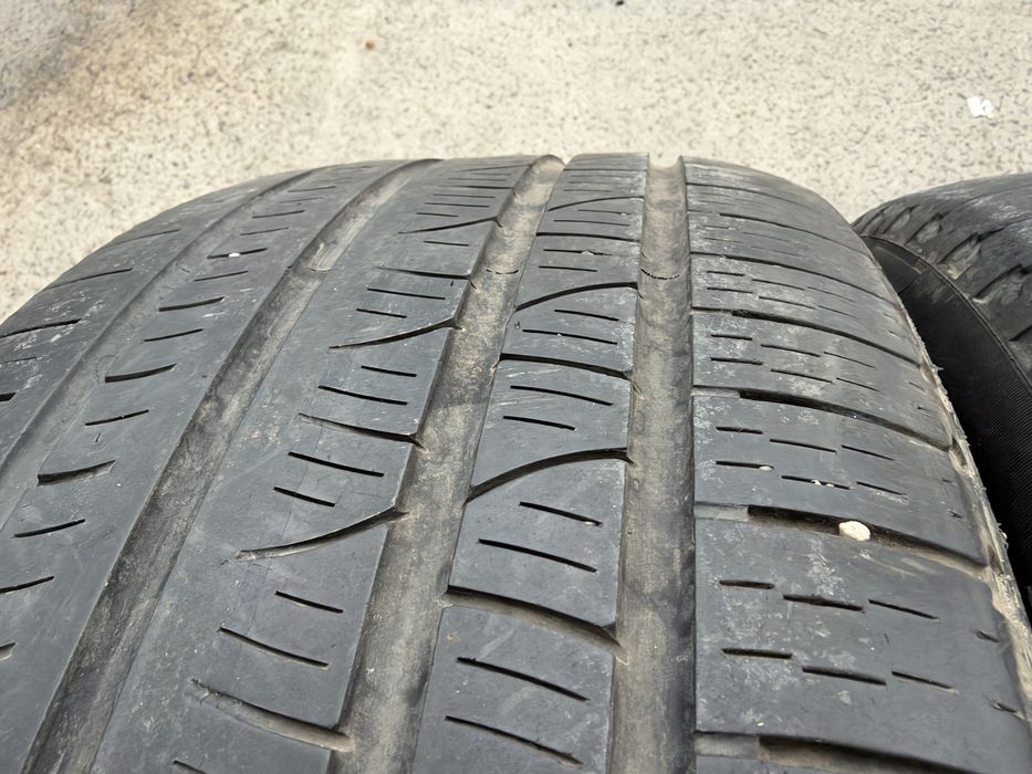 4бр. ЗИМНИ Гуми С Борд 265/40R/21 -PIRELLI- DOT:0122- 5.0мм.+3.8мм. *80€ За Комплект*