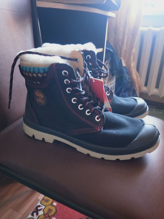 Зимние ботинки на меху