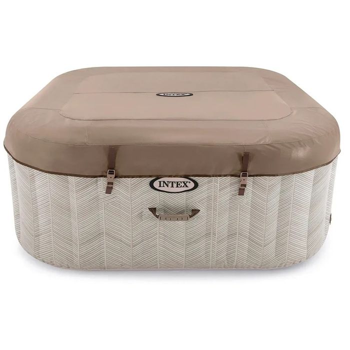 Надуваемо джакузи Intex PureSpa Chevron Bubble Deluxe, 795л 4 места, 1